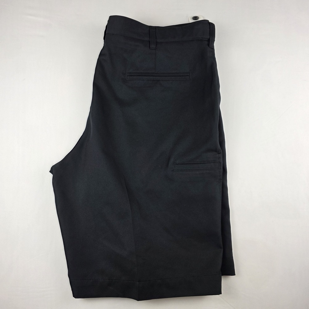 PGA Tour Men's Size 38 Chino Golf Shorts Black Polyester SA3469 4 pocket - Picture 14 of 14